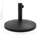 Suport umbrelă de soare rotund, negru, 10 kg, polirășină - WALTI WALTI