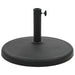 Suport umbrelă de soare, negru, 19 kg, polirășină, rotund - WALTI WALTI