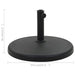 Suport umbrelă de soare, negru, 19 kg, polirășină, rotund - WALTI WALTI
