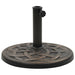 Suport umbrelă de soare, bronz, 11 kg, polirășină, rotund - WALTI WALTI