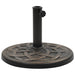 Suport umbrelă de soare, bronz, 19 kg, polirășină, rotund - WALTI WALTI