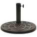Suport umbrelă de soare, bronz, 19 kg, polirășină, rotund - WALTI WALTI