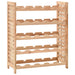 Suport sticle vin pentru 25 sticle, 63x25x73 cm, lemn masiv nuc - WALTI WALTI