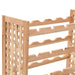 Suport sticle vin pentru 25 sticle, 63x25x73 cm, lemn masiv nuc - WALTI WALTI