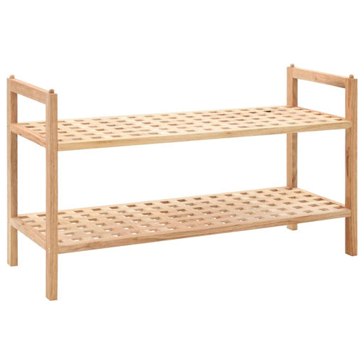 Pantofar din lemn solid de nuc, 69 x 26 x 40 cm - WALTI WALTI