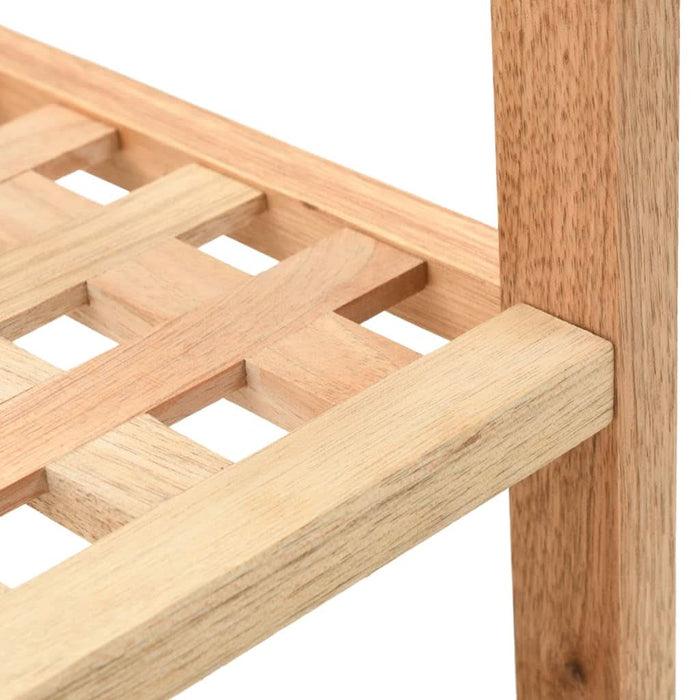 Pantofar din lemn masiv de nuc, 69 x 26 x 81 cm - WALTI WALTI