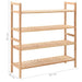 Pantofar din lemn masiv de nuc, 69 x 26 x 81 cm - WALTI WALTI