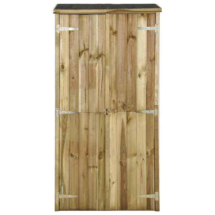 Șopron de scule pentru grădină, 85 x 48 x 177 cm, lemn de pin - WALTI WALTI