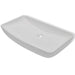 Chiuvetă de baie cu robinet mixer, ceramică, dreptunghiular alb - WALTI WALTI