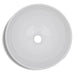 Chiuvetă de baie cu robinet mixer, ceramică, rotund, alb - WALTI WALTI