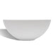 Chiuvetă de baie cu robinet mixer, ceramică, rotund, alb - WALTI WALTI
