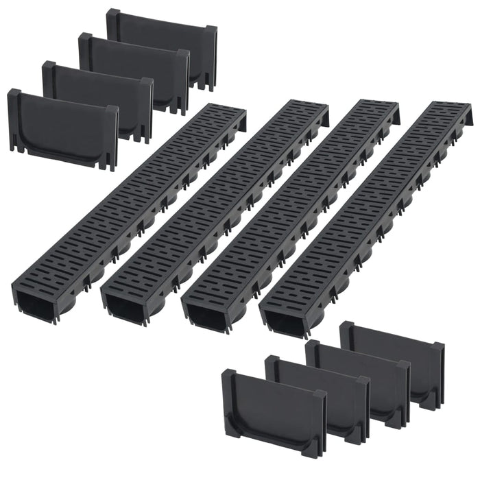 Canale de drenaj, 4 m, plastic - WALTI WALTI