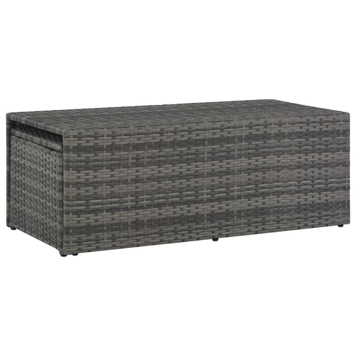 Set mobilier de grădină cu perne, 6 piese, gri, poliratan - WALTI WALTI