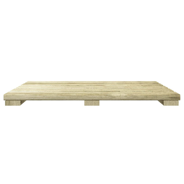 Plăci pentru Deck 6 pcs Verde 50 x 50 cm - WALTI WALTI