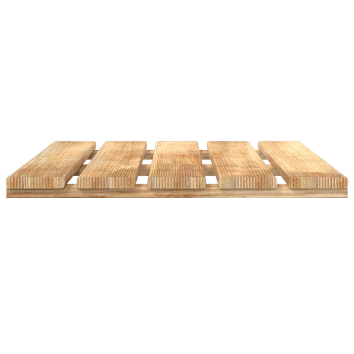 Plăci pentru Deck 6 pcs Maro 50 x 50 cm - WALTI WALTI