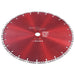 Disc diamantat de tăiere cu turbo oțel 350 mm - WALTI WALTI