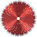 Disc diamantat de tăiere cu segmente turbo și găuri oțel 300 mm - WALTI WALTI