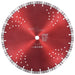 Disc diamantat de tăiere cu segmente turbo și găuri oțel 350 mm - WALTI WALTI