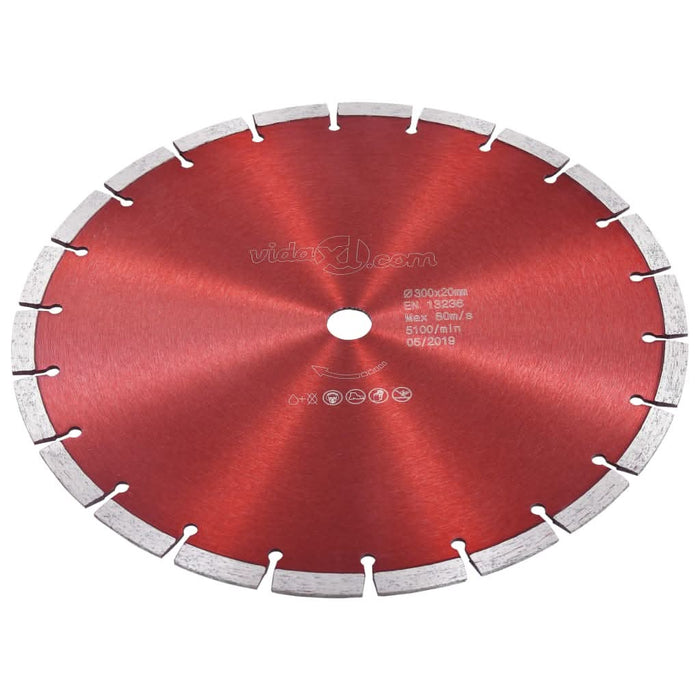 Disc diamantat de tăiere, oțel, 300 mm - WALTI WALTI