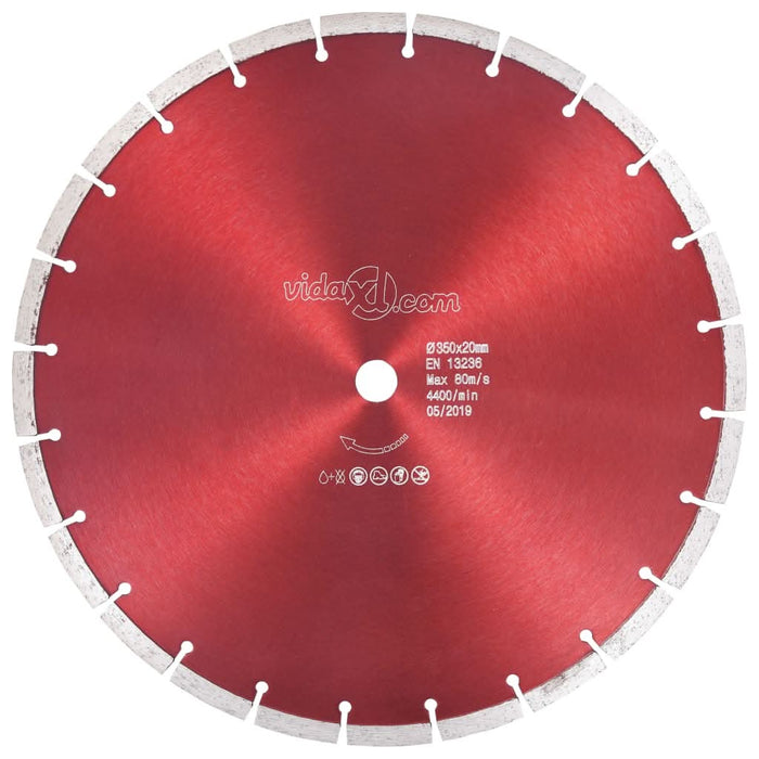 Disc diamantat de tăiere, oțel, 350 mm - WALTI WALTI