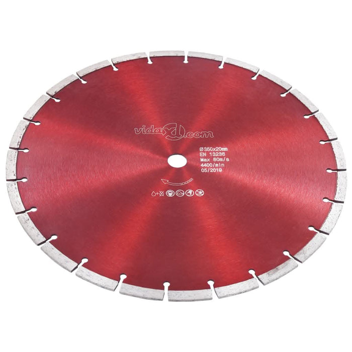 Disc diamantat de tăiere, oțel, 350 mm - WALTI WALTI