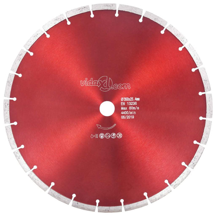 Disc diamantat de tăiere, oțel, 350 mm - WALTI WALTI