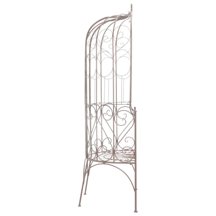 Bancă de grădină, alb vintage, 95 cm, fier - WALTI WALTI