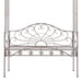 Bancă de grădină, maro vintage, 122 cm, fier - WALTI WALTI