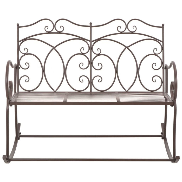 Bancă de grădină, maro vintage, 104 cm, fier - WALTI WALTI