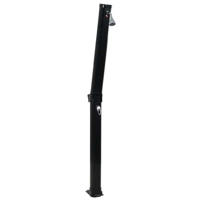 Duș solar pliabil, negru, 214 cm, 23 L - WALTI WALTI