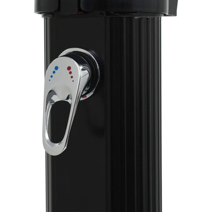 Duș solar pliabil, negru, 214 cm, 23 L - WALTI WALTI
