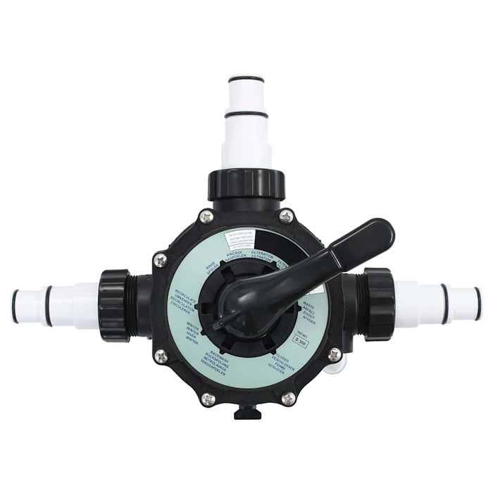 Supapă multiport pentru filtre cu nisip ABS 1,5" 6 căi - WALTI WALTI