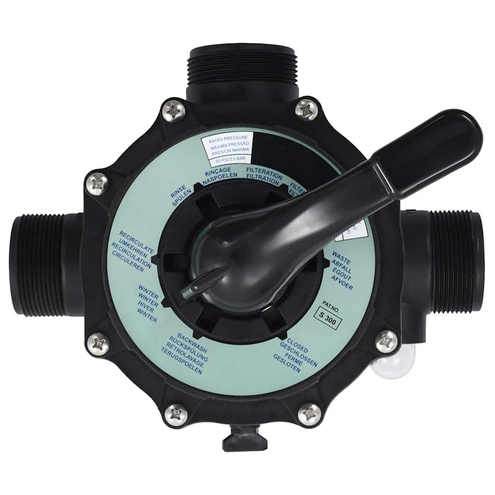 Supapă multiport pentru filtre cu nisip ABS 1,5" 6 căi - WALTI WALTI