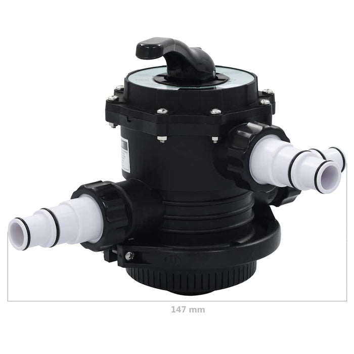 Supapă multiport pentru filtre cu nisip ABS 1,5" 6 căi - WALTI WALTI
