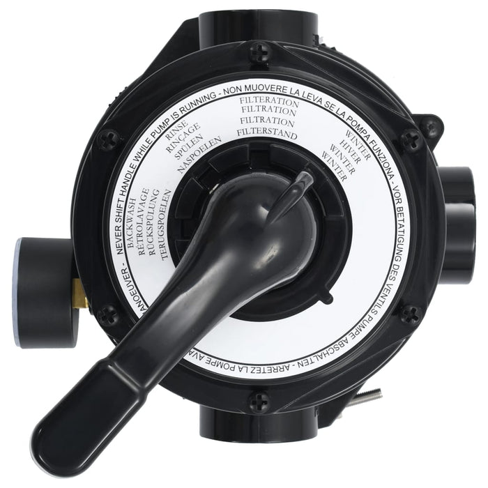 Supapă multiport pentru filtre cu nisip ABS 1,5" 4 căi - WALTI WALTI