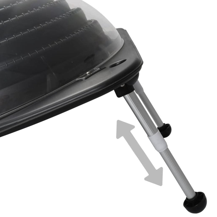 Încălzitor solar pentru piscină, 75 x 75 x 36 cm, HDPE aluminiu - WALTI WALTI