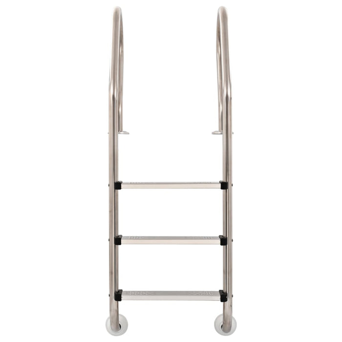 Scară pentru piscină cu 3 trepte, 120 cm, oțel inoxidabil 304 WALTI
