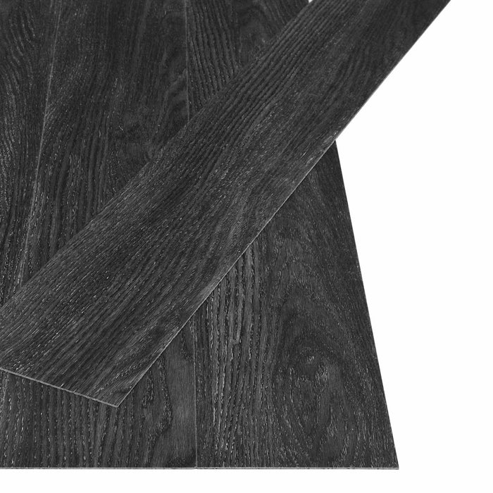 Placă de Podea Auto-adezivă Natură 32 pcs Antracit 4,46 m² PVC - WALTI WALTI