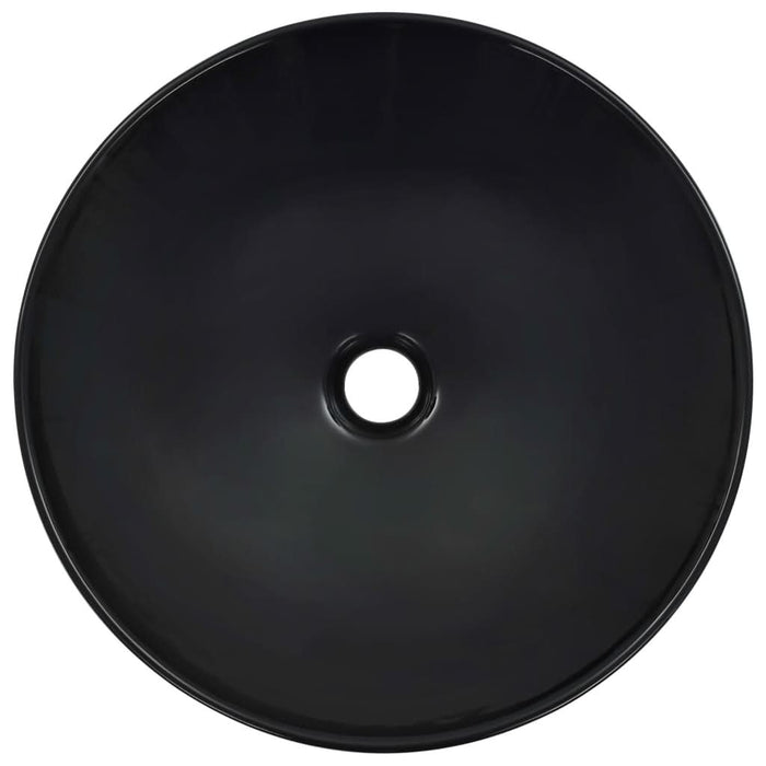 Chiuvetă de baie, negru, 41x12,5 cm, ceramică - WALTI WALTI