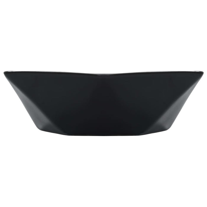 Chiuvetă de baie, negru, 41 x 36,5 x 12 cm, ceramică - WALTI WALTI