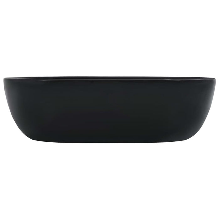 Chiuvetă de baie, negru, 45,5 x 32 x 13 cm, ceramică - WALTI WALTI