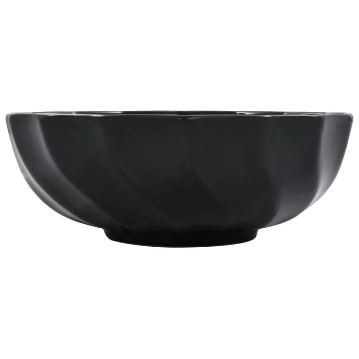 Chiuvetă de baie, negru, 46 x 17 cm, ceramică - WALTI WALTI