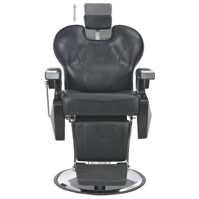 Scaun frizer, negru, 72 x 68 x 98 cm, piele ecologică - WALTI WALTI