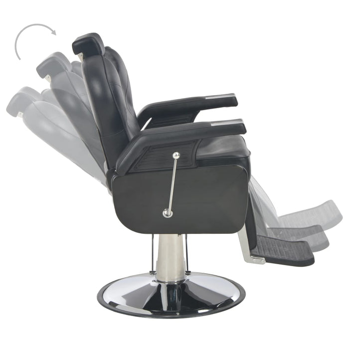 Scaun frizer, negru, 72 x 68 x 98 cm, piele ecologică - WALTI WALTI