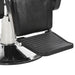 Scaun frizer, negru, 72 x 68 x 98 cm, piele ecologică - WALTI WALTI