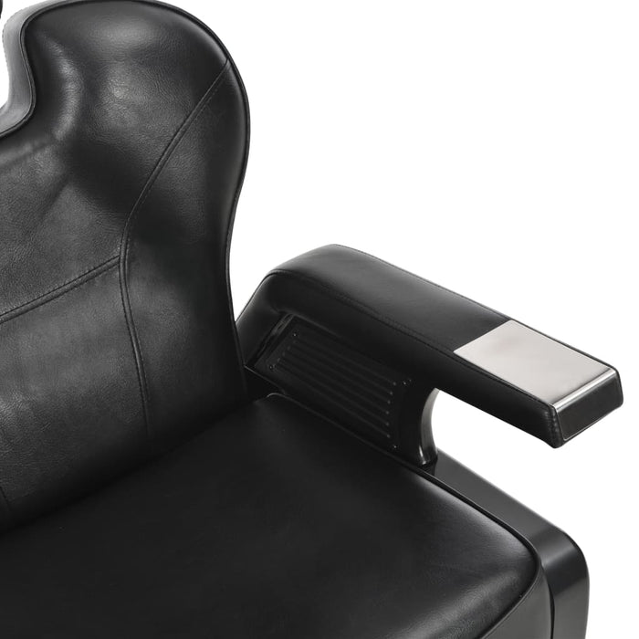 Scaun frizer, negru, 72 x 68 x 98 cm, piele ecologică - WALTI WALTI