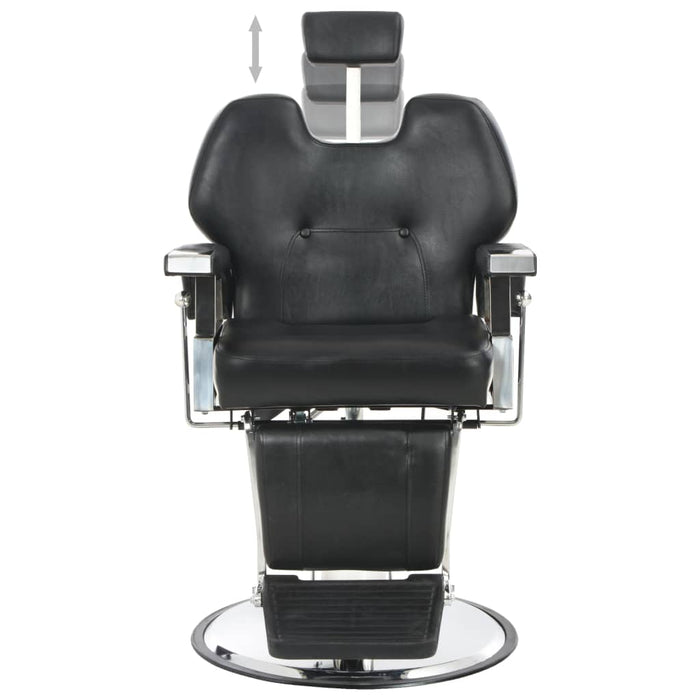 Scaun frizer, negru, 72 x 68 x 98 cm, piele ecologică - WALTI WALTI