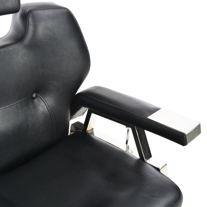Scaun frizer, negru, 72 x 68 x 98 cm, piele ecologică - WALTI WALTI