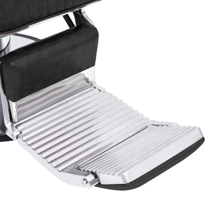 Scaun frizer, negru, 68 x 69 x 116 cm, piele ecologică - WALTI WALTI