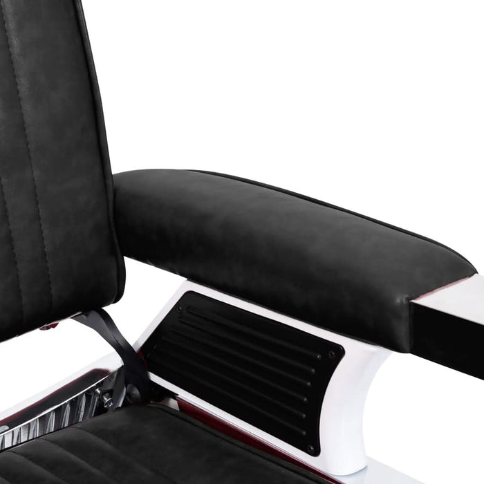 Scaun frizer, negru, 68 x 69 x 116 cm, piele ecologică - WALTI WALTI